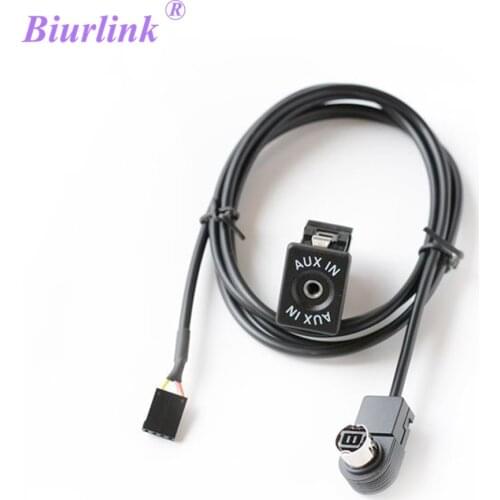 Biurlink 121B Ai-net DIY Aux-in Switch Audio Cable DIY AUX Adapter for Alpine