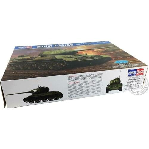Hobby Boss 82602 1/16 Soviet T-34/85 Tank Model Kit Plastic Armored Car DIY TH06501-SMT6