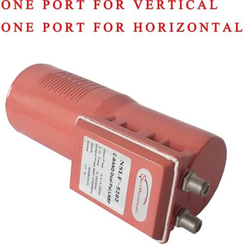 Digital 5150MHz C band twin output LNB used with Mulitswitch for make Project