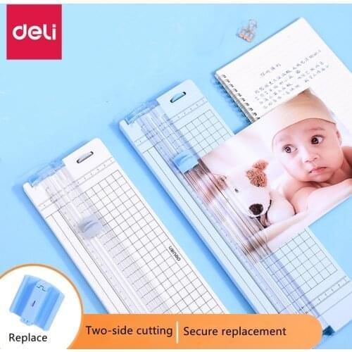 Deli A4/A5 Precision Paper Photo Trimmers Cutter Scrapbook Trimmer Lightweight Cutting Mat Machine For Schools Kindergartens DIY