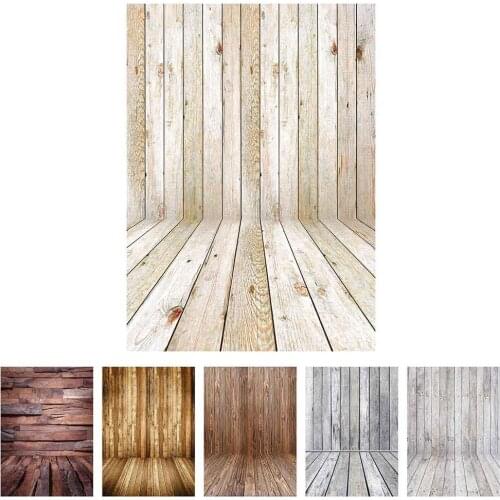 Wooden Wall Floor Photographic Backgrounds Children Baby Vinyl Cloth Photo Backdrops for Photo Studio Fundo Fotografia