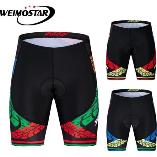 JPOJPO Team Men 5D Gel Padded Cycling Short Shockproof MTB Bicycle Shorts Downhill Tight Bike Shorts bermuda ciclismo Hombre