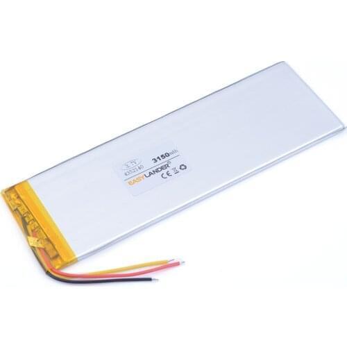 4352140 lithium polymer battery 3150mah mobile power ebook tablet battery charging treasure