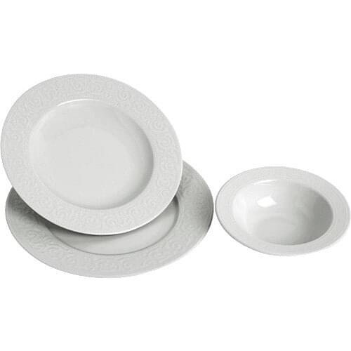 Kütahya Porcelain Azalea Dinnerware Set 18 Pieces