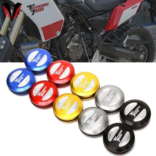 New For YAMAHA TENERE700 2020 Tenere 700 2021 XTZ700 2019 Accessories Motorcycle CNC Aluminum Frame Hole Cover Protector
