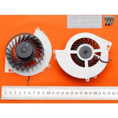New Laptop Cooling Fan For SONY PlayStation 4 PS4 Internal Fan CUH-10XXA CUH-11XXA KSB0912HE(Original) PN:KSB0912HE