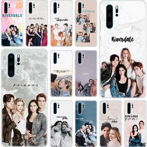 Riverdale South Side Serpents TV Show Silicone Phone Case for Huawei P40 P30 P20 Pro P10 P8 Lite 2017 P Smart Z S Plus 2019 2020
