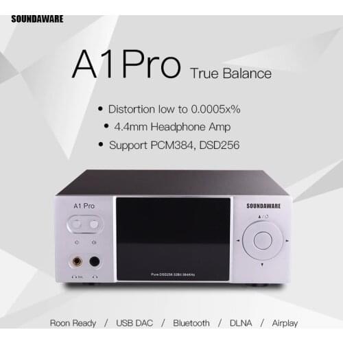 SOUNDAWARE A1PRO-More Than True Balance Integrated Streaming Music Player with Roon Ready, DLNA, Airplay Support