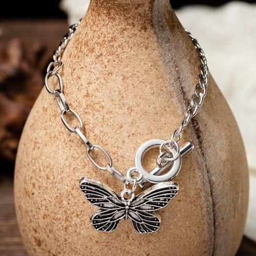 Vintage Summer Snake Chain Anklet For Women 2021 Trend Punk Gold Butterfly Shell Anklets Foot Bracelet Beach Jewelry