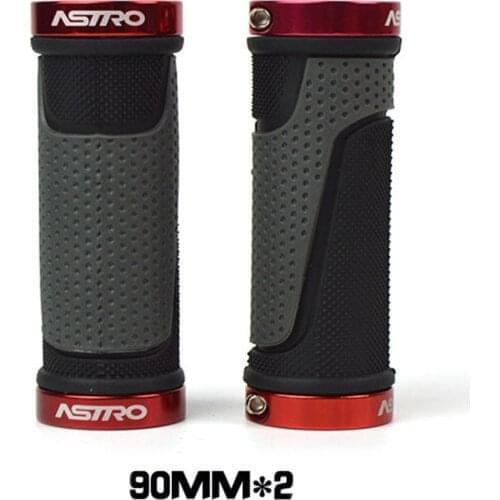 1 Pair 90mm Bike Handlebar Grips Cover For Bicycle Cycling Handle Bar Grip Sweat Absorb TPR Rubber