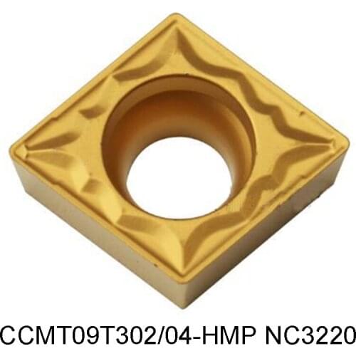 Original CCMT09T3 CCMT09T302-HMP CCMT09T304-HMP CCMT120404-HMP NC3220 CCMT 09T302 09T304 120404 Carbide Inserts Turning Tools
