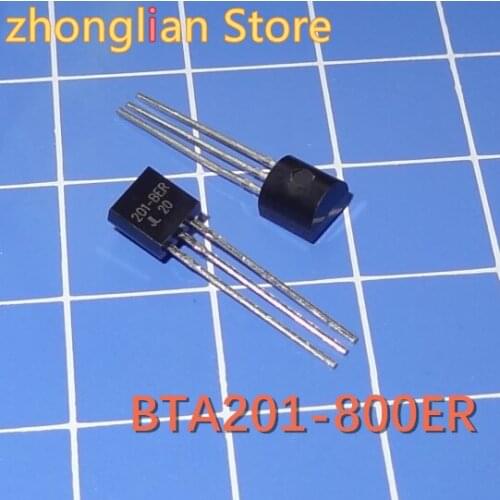 100pcs/lot BTA201-800ER 201-8ER TO-92 new original