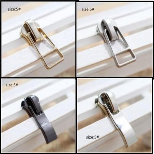 5 pcs 5# mix pearl zipper repair kits zipper pull Metal zipper slider,zipper head,Garment,bag and suitcase accessories,clothes,7