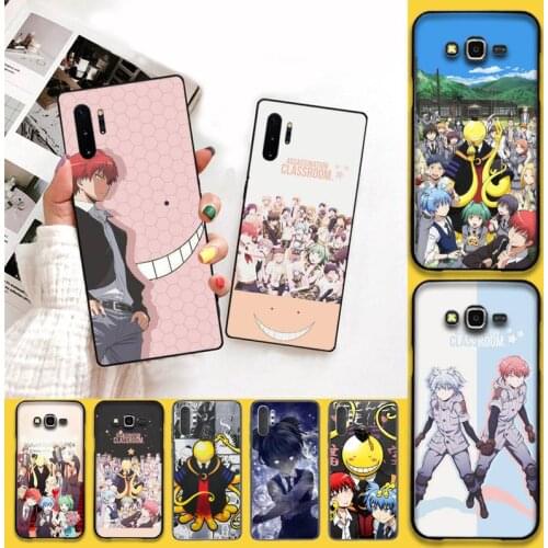 CUTEWANAN Assassination Classroom Bling Cute Phone Case For Samsung Note 7 8 9 10 Lite Plus Galaxy J7 J8 J6 Plus 2018 Prime