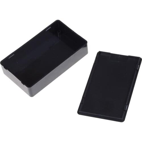Case Plastic Electronic Project Box Electrical Supplies 85*50*21mm Black Connector DIY Enclosure Instrument