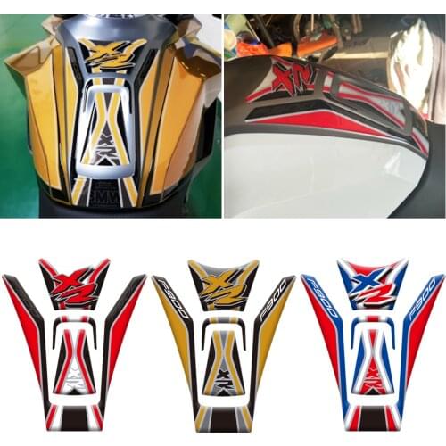 For BMW F900XR F900 XR From 2020 Motorcycle Gas Tank Pad Protector 3D Resin