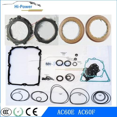 AC60E AC60F Auto Transmission Overhaul Repair kit Friction Steel Kit Gasket Gearbox Rebuild Kit For Toyota Prado 3.5L 2.7L