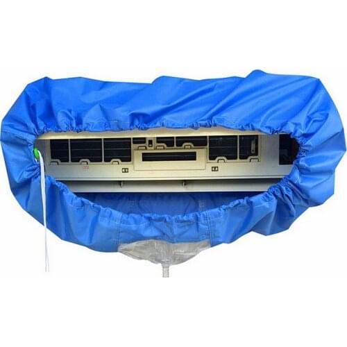 Air Conditioner Cleaning Air Conditioning Cover Washing Wall Mounted Protective Dust Cover Clean Tool Tightening DustChairCover