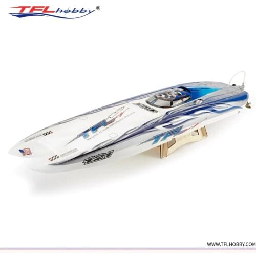 FRP boat hull Brushless water-cooled motor Remote control boat electric boat Catamaran