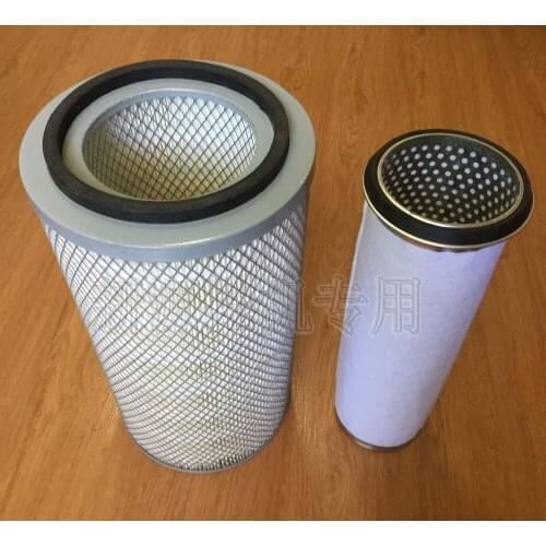 Make for new source Mechanical Wheel Excavator 65 75 Air Grid Filter Element Double Grid 1833 1532 Drain Filter