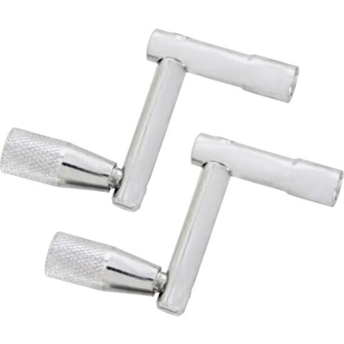 Pack of 2PCS Universal Drum Tuning Key Tuner Metal Drum Maintenance Accessories Kit Wrench