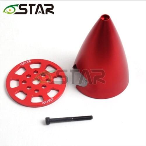 New 6 Star 3.25inch 83mm CNC Pointed Aluminum Alloy Spinners Drilled For DLE55 EME60 MLD35~70 EME DA 3W MVVS Sbach Airplane