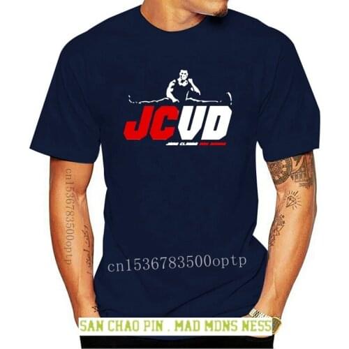 New Bloodsport Jean Claude Van Damme Jcvd Split T Shirt 013478
