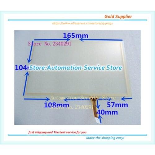New 7.2 Inch Touch Screen For Car Navigation Screen Video Interphone Industrial Touch Panel 165*104