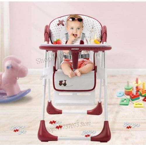 Shenma Baby Dining Chair Children Folding Dining Chair Baby Multifunctional Portable Dining Table Chair Child Dining Table Chair