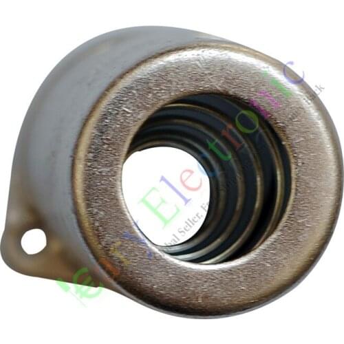 Wholesale and retail 20pc 9Pin Tube sockets 70MM Shield Cover for audio AMP EL84 6P14 6BQ5 DIY Silver free shipping