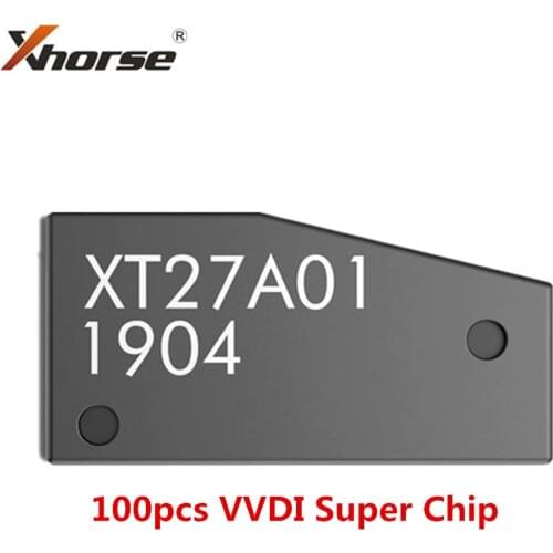 Xhorse VVDI Super Chip XT27A01 XT27A66 Transponder Support Rewrite for VVDI2/VVDI Key Tool MAX/VVDI MINI Key Tool 100pcs/lot