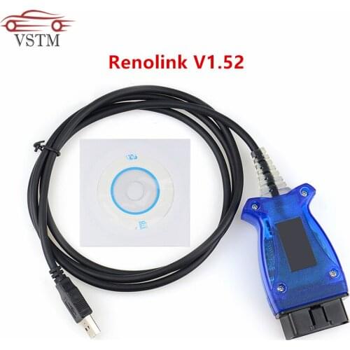Renolink OBD2 V1.52 For ECU Programmer Airbag Reset Reno Link V1.52 OBDII Programmer