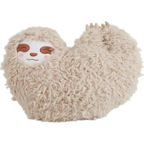 Lovely Jungle Sloth Stuffed Plush Backrest Doll Toy Sofa Chair Throw Pillow Cushion Home Ornament Photography Props for Girls