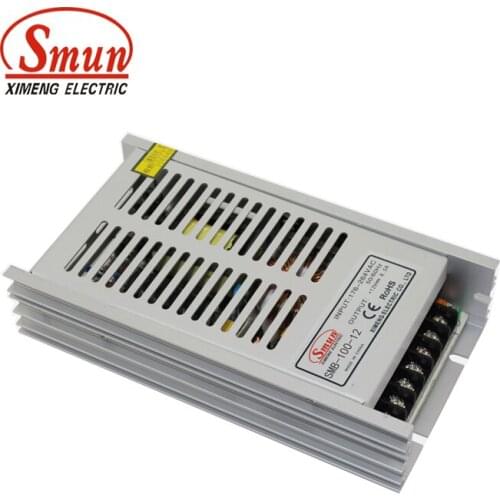 SMUN SMB-100-12 100W 12V 8.5A Ultra Thin SMPS Power Supply AC-DC Slim Led Driver