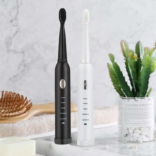 Sonic Electric Toothbrushes For Adults Kid Smart Timer Whitening Toothbrush IPX7 Waterproof Ultrasonic Tooth Cleaner