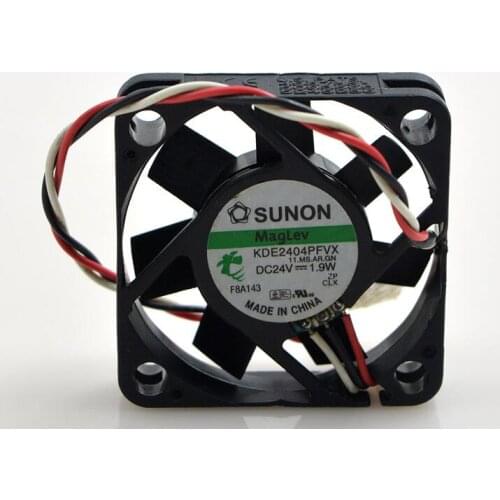 SUNON KDE2404PFVX 24V 1.9W 401044CM 3-line silent converter fan