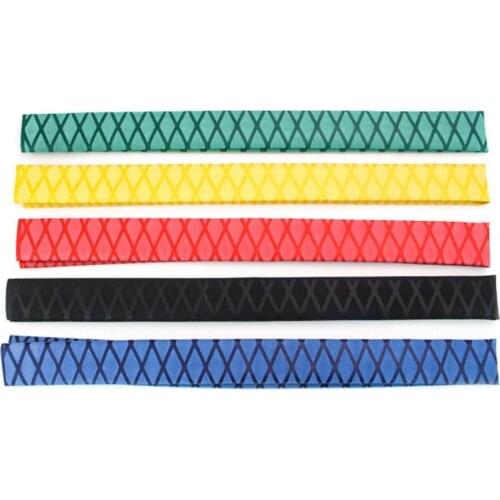 Anti-slip pattern heat shrinkable tube fishing rod handle cover suitable for fishing rod badminton racket photography tripod