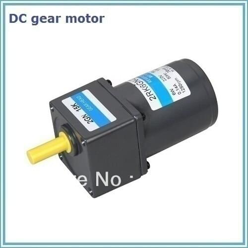 High rpm dc gear motor 40W 24V
