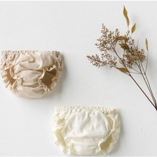 1 Pc Baby Cotton Lace Training Pants Washable Cloth Diaper Cute Infants Baby Diapers Reusable Nappies Panties Nappy Changing