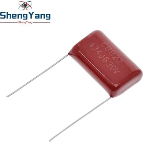 10PCS 630V474J 0.47UF 470NF Pitch 20MM 630V 474 CBB Polypropylene film capacitor