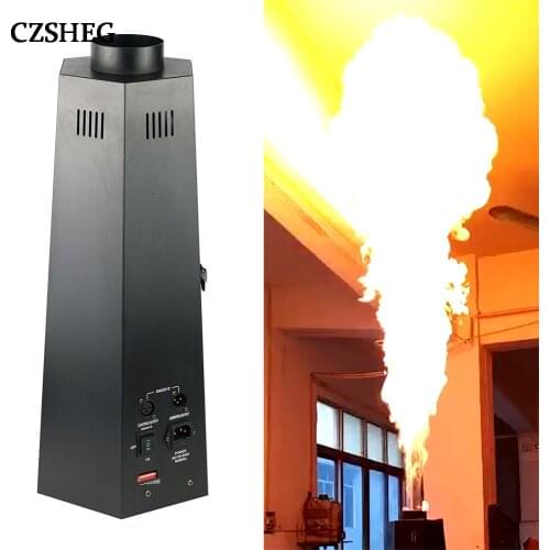 200W Flame Spraying Projector Stage Projector Fire Effect DMX512 Aerosol Flame DJ Stage Projector Machine Party