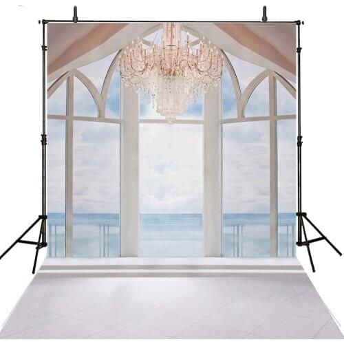 200x300cm Seek Bright Windows Wedding Photography Background Digital Photo Studio Backdrop Wood Floor for Studio Kids Photos