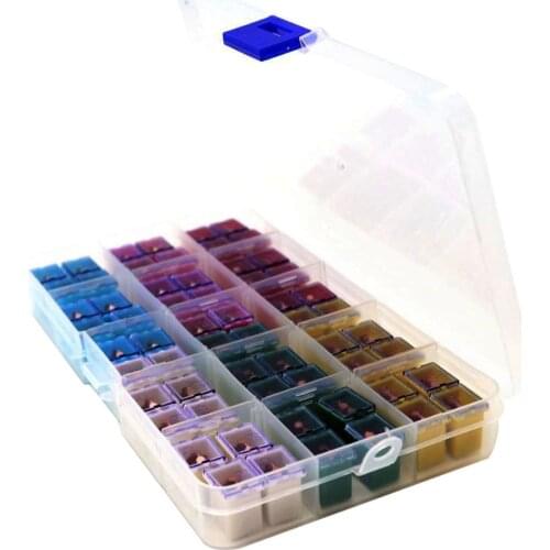 60 PCS Car Fuse Female TALL Square Shaped Assortment Set 20A 30A 40A 50A 60A for Auto, Truck and SUV