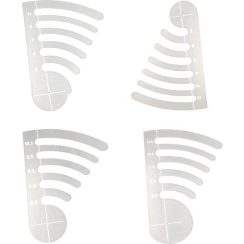 Acrylic Sewing Curved Rules Patchwork Template for Craft School Sewing Ruler Template Measuring Painting Craftsman Handicr