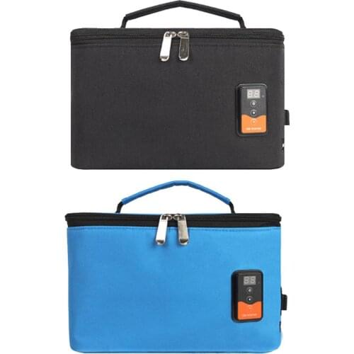 Car Baby Bottle Warmer Insulated USB Smart Temperature Regulating Food Heating Bag Portable Milk Heater For Car