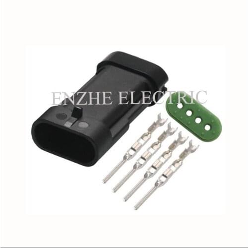 Car wire male connector cable 4 pin connector automotive Plug socket DJ7041Y-1.5-11 Includes terminals seal