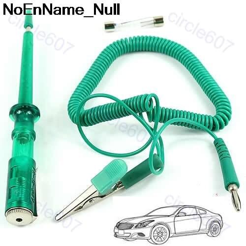 NoEnName_Null Auto Circuit Tester 6V 12V 24 Volts Voltage Gauge Car Test VoltMeter