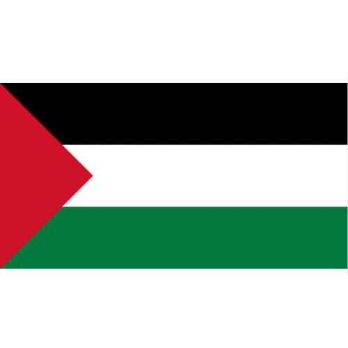 Free Shipping Flag of Palestinian Territories Light Weight Polyester 90x150cm Palestine Flag