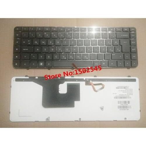 Free shipping new laptop keyboard for HP DV6-3000 3100 3029TX 3028TX 3049TX SV keyboard with frame with backlight 606747-BA1