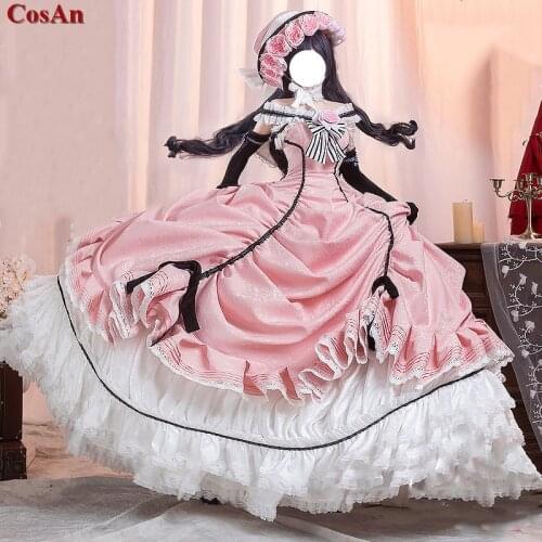 Anime Black Butler Ciel Phantomhive Cosplay Costume Elegant Beautiful Pink Lolita Dress Activity Party Role Play Clothing S-L